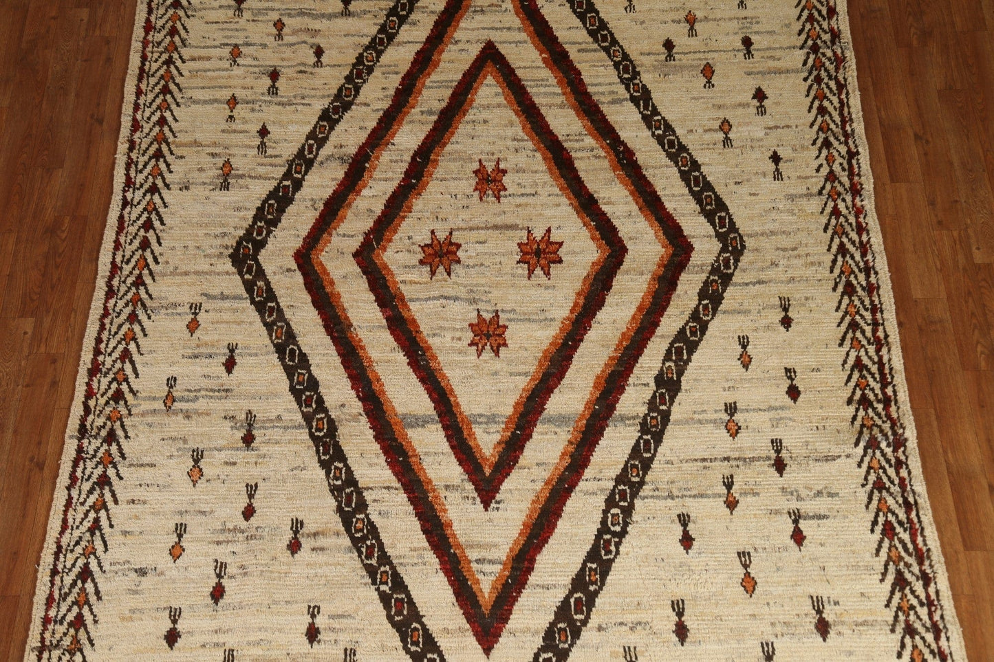 Tribal Moroccan Handmade Area Rug 6x10