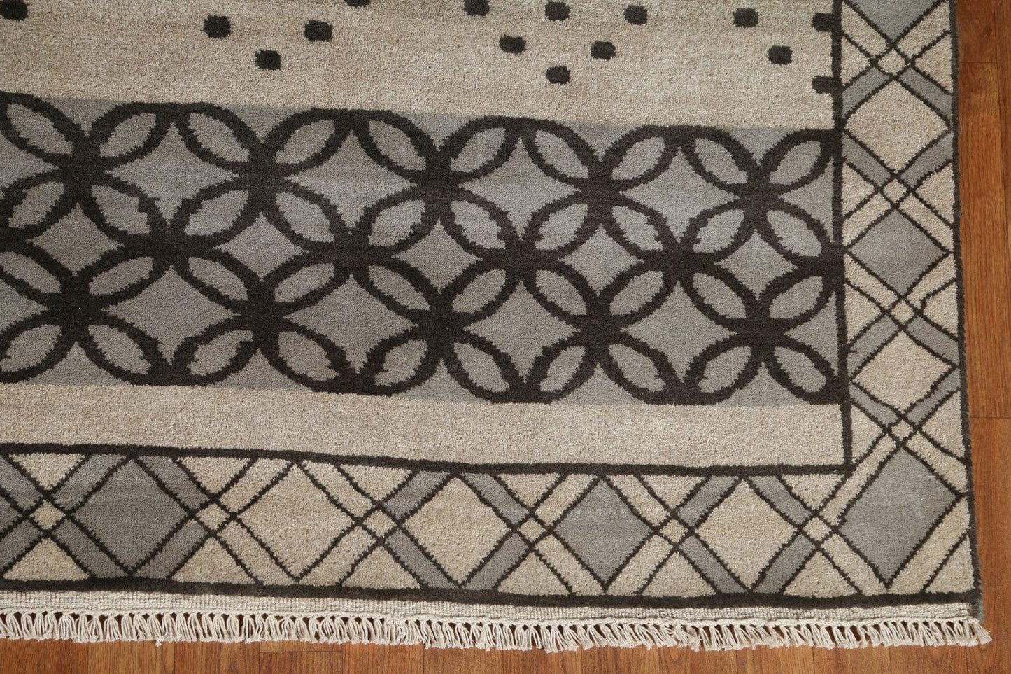 Contemporary Gabbeh Indian Area Rug 8x11