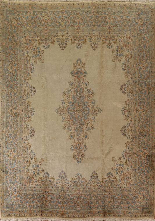 Vegetable Dye Kerman Persian Area Rug 10x12