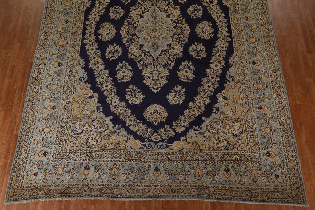 Vegetable Dye Qum Persian Large Rug 10x15