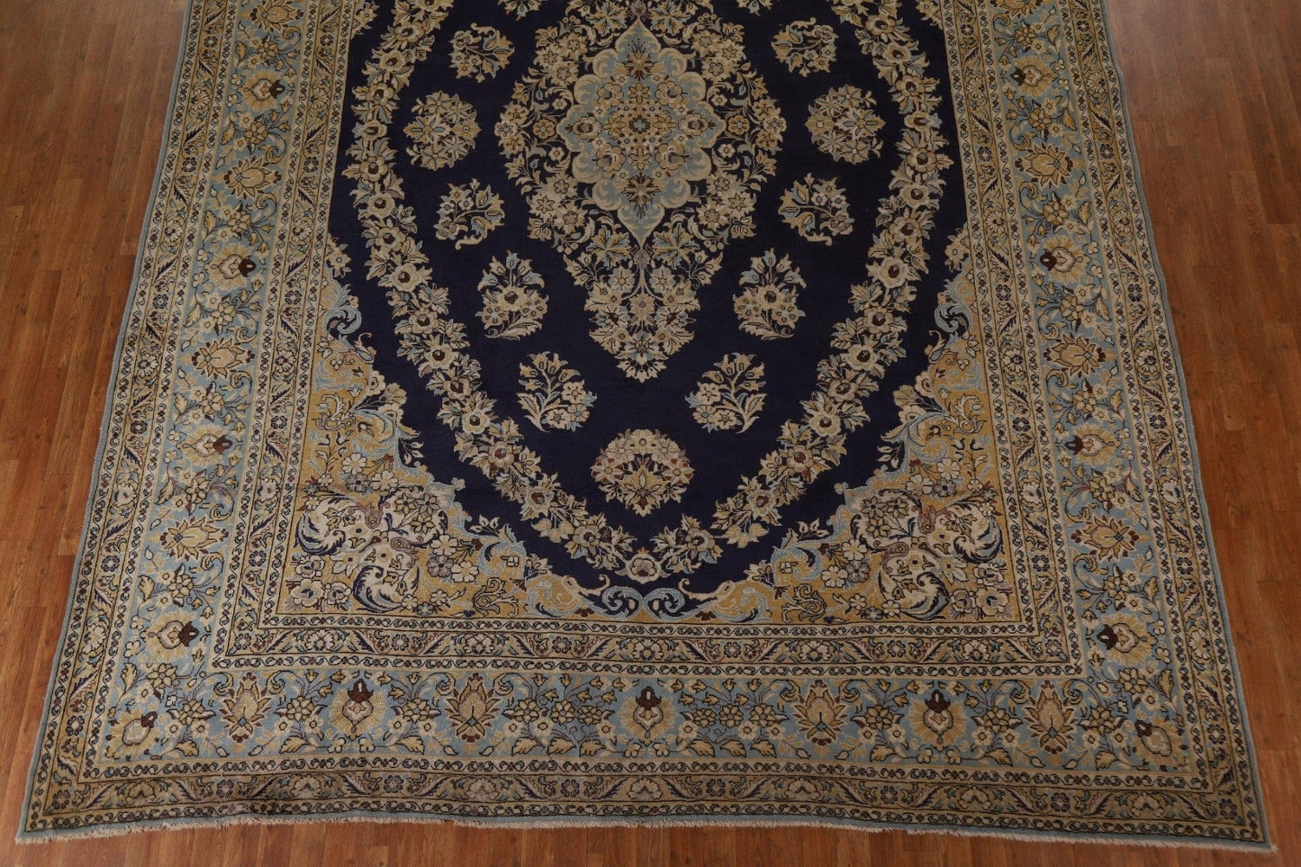 Vegetable Dye Qum Persian Large Rug 10x15