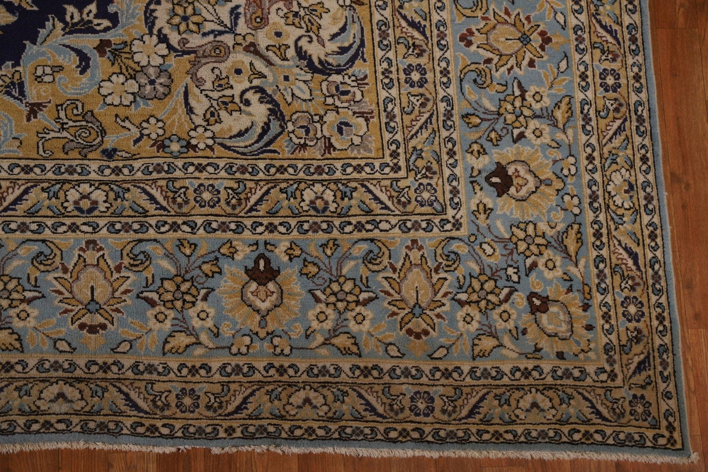 Vegetable Dye Qum Persian Large Rug 10x15