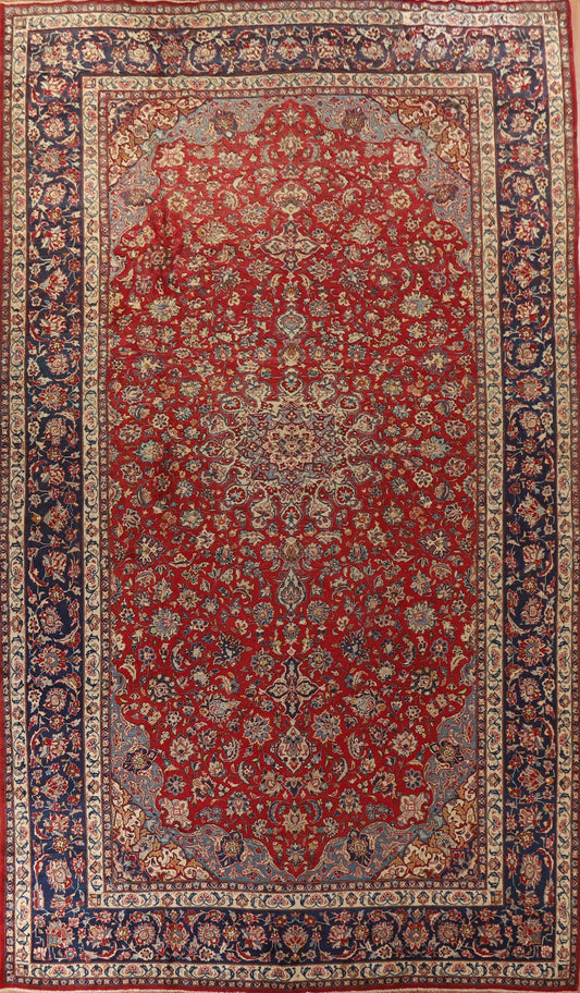 Palace Size Traditional Najafabad Persian Rug 13x19