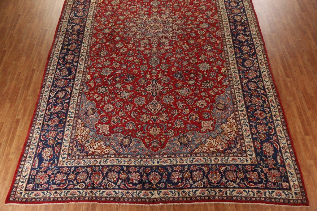 Palace Size Traditional Najafabad Persian Rug 13x19