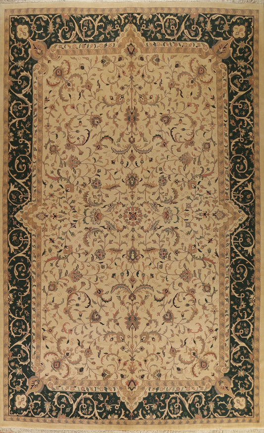 All-Over Floral Agra Indian Large Rug 10x14