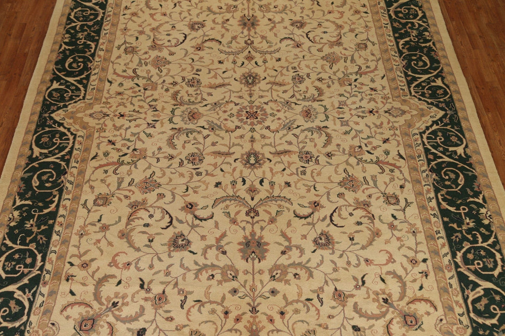 All-Over Floral Agra Indian Large Rug 10x14