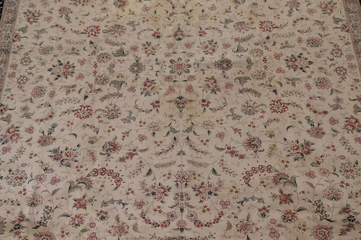 All-Over Floral Aubusson Large Area Rug 12x19