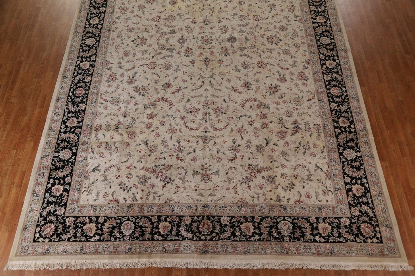 All-Over Floral Aubusson Large Area Rug 12x19