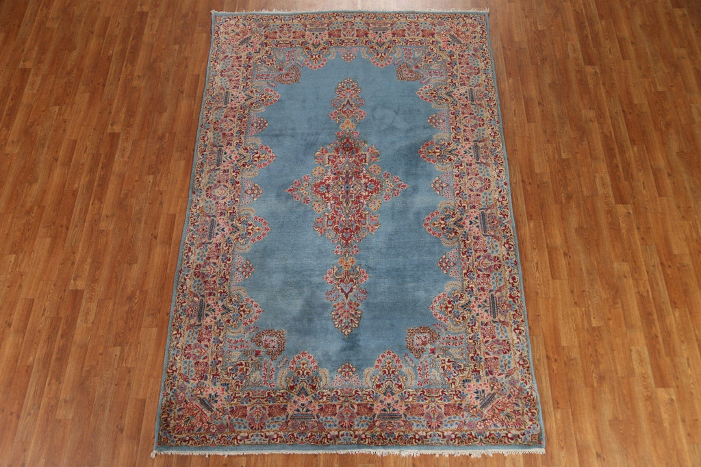 Vintage Kerman Persian Area Rug 6x9