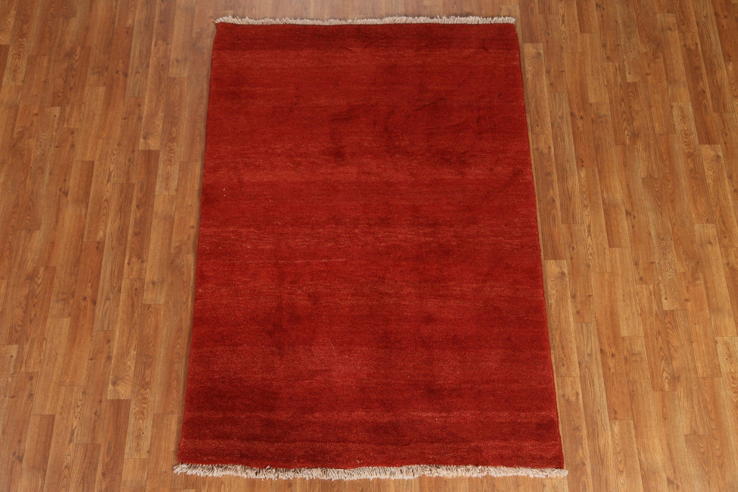 Gabbeh Solid Persian Rug 4x6