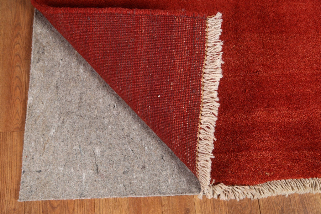 Gabbeh Solid Persian Rug 4x6