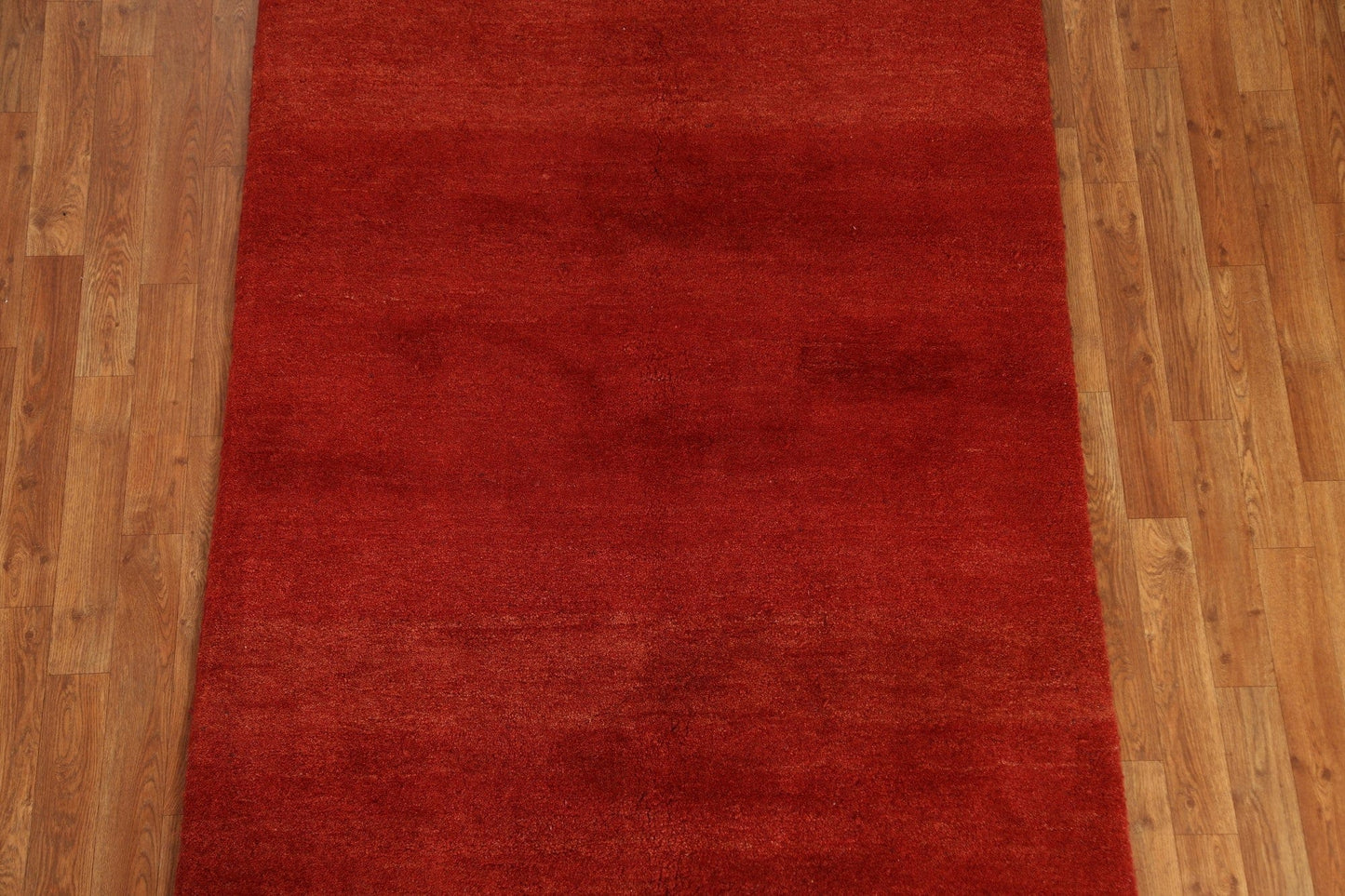 Solid Gabbeh Persian Rug 4x6