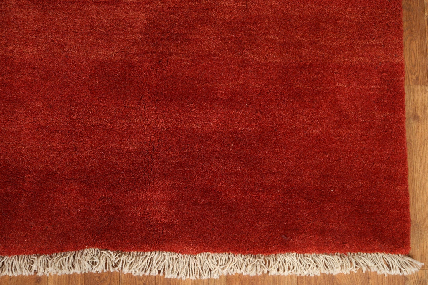 Solid Gabbeh Persian Rug 4x6