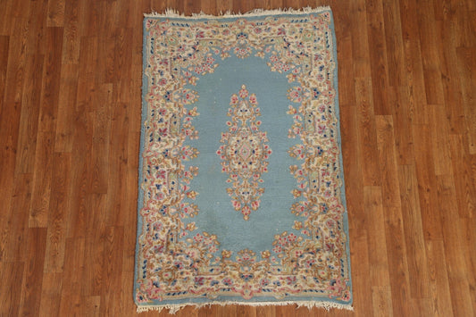 Vintage Kerman Persian Area Rug 3x5