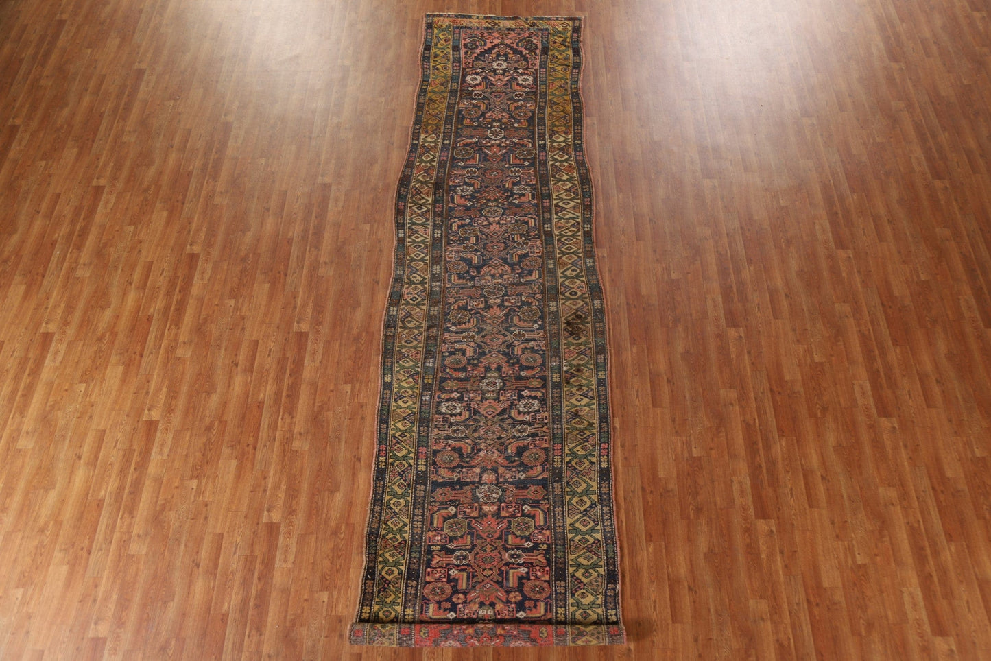 Heriz Bakhshayesh Persian Runner Rug 3x15