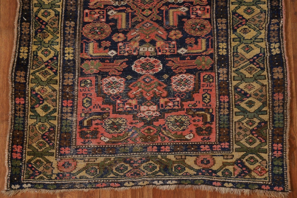 Heriz Bakhshayesh Persian Runner Rug 3x15