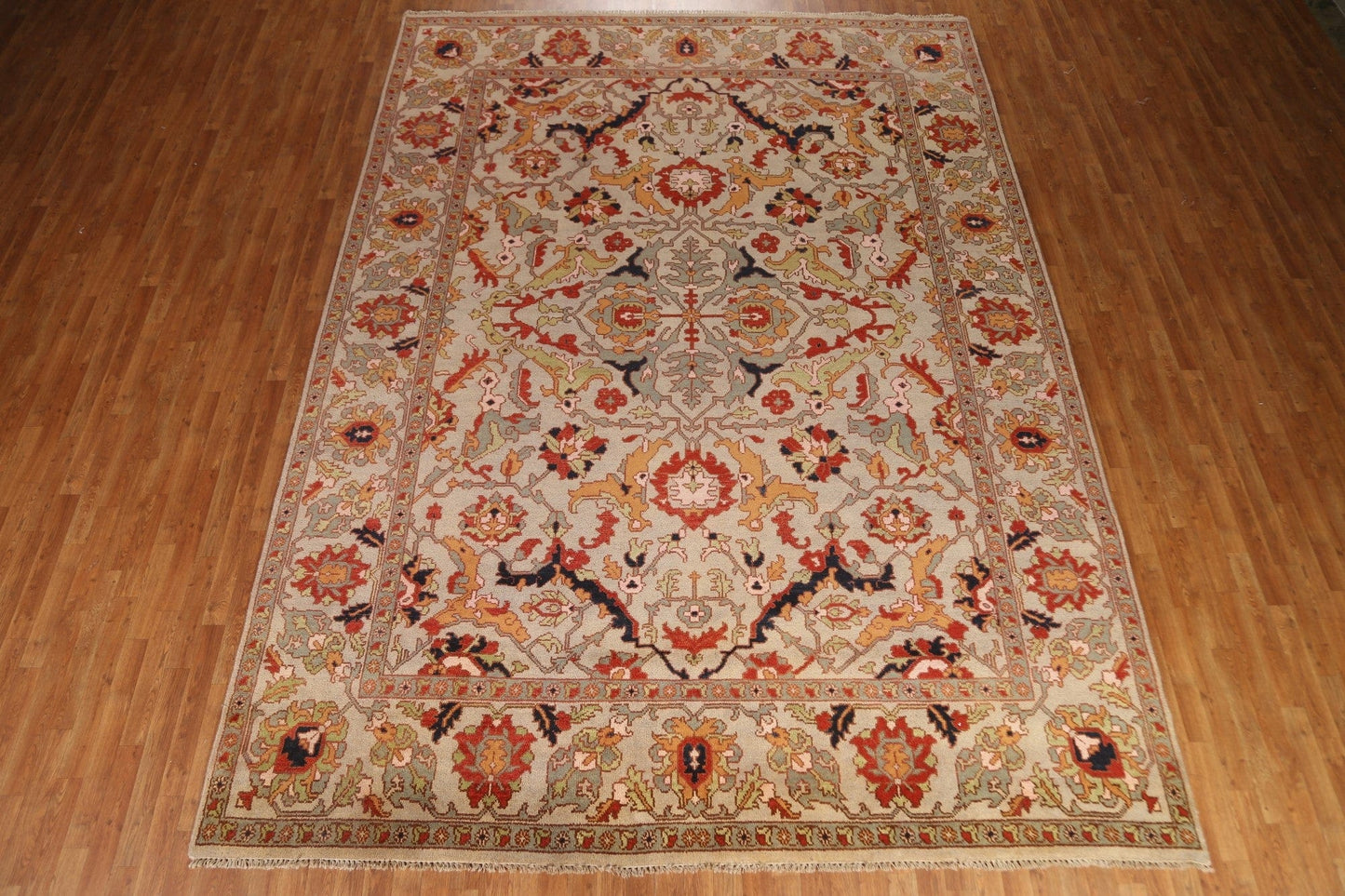 Geometric Heriz Serapi Area Rug 10x14