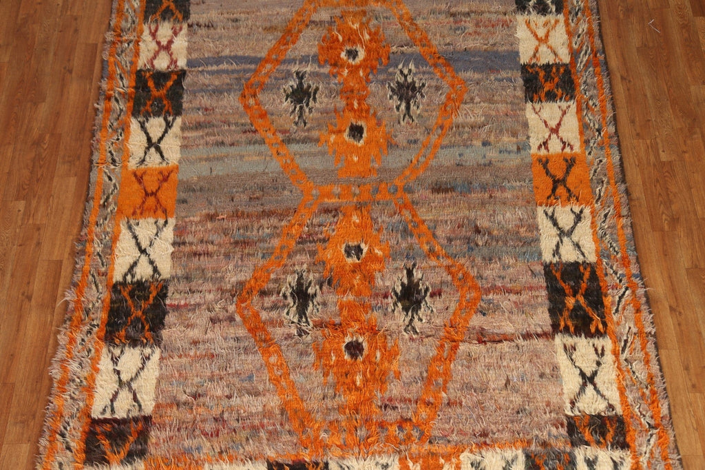 Tribal Moroccan Berber Area Rug 6x10