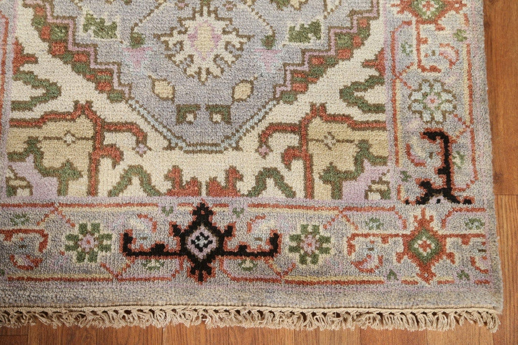 Geometric Heriz Serapi Runner Rug 3x8