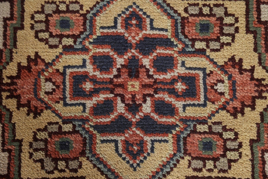 Geometric Heriz Serapi Rug 3x6