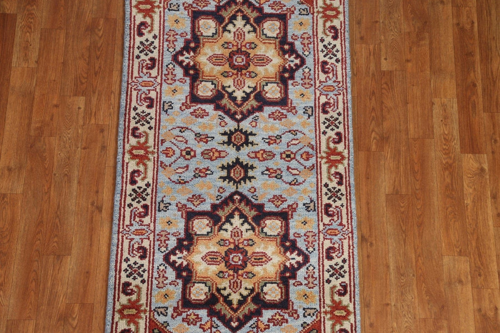 Heriz Serapi Geometric Wool Rug 3x6