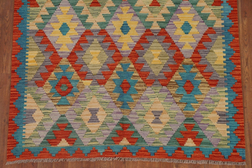 Geometric KIlim Oriental Area Rug 4x6