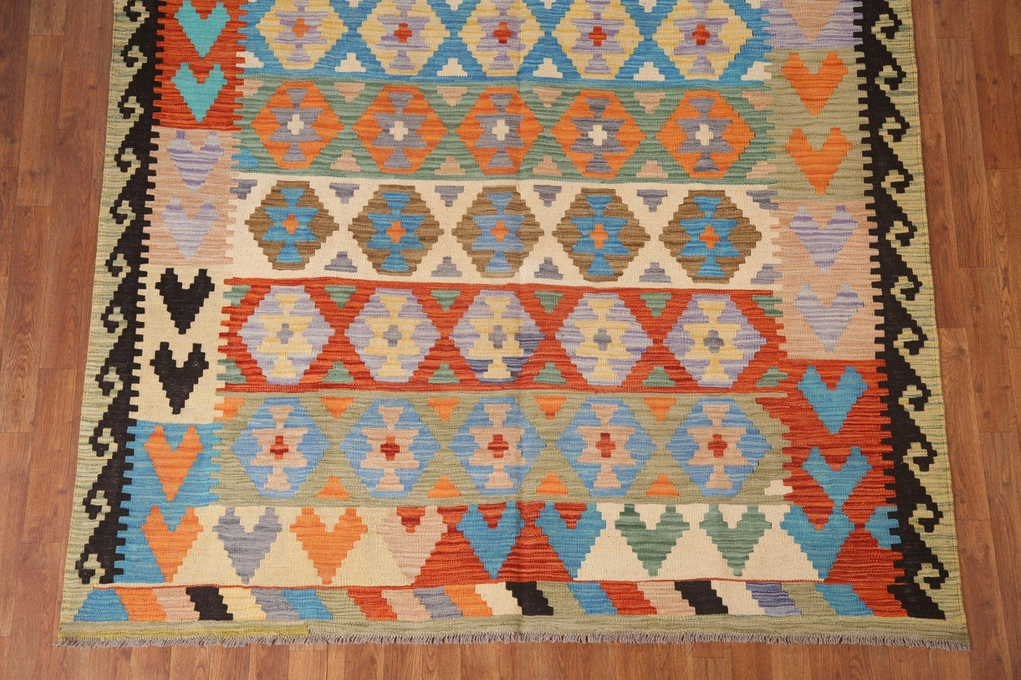 Kilim Reversible Area Rug 6x10