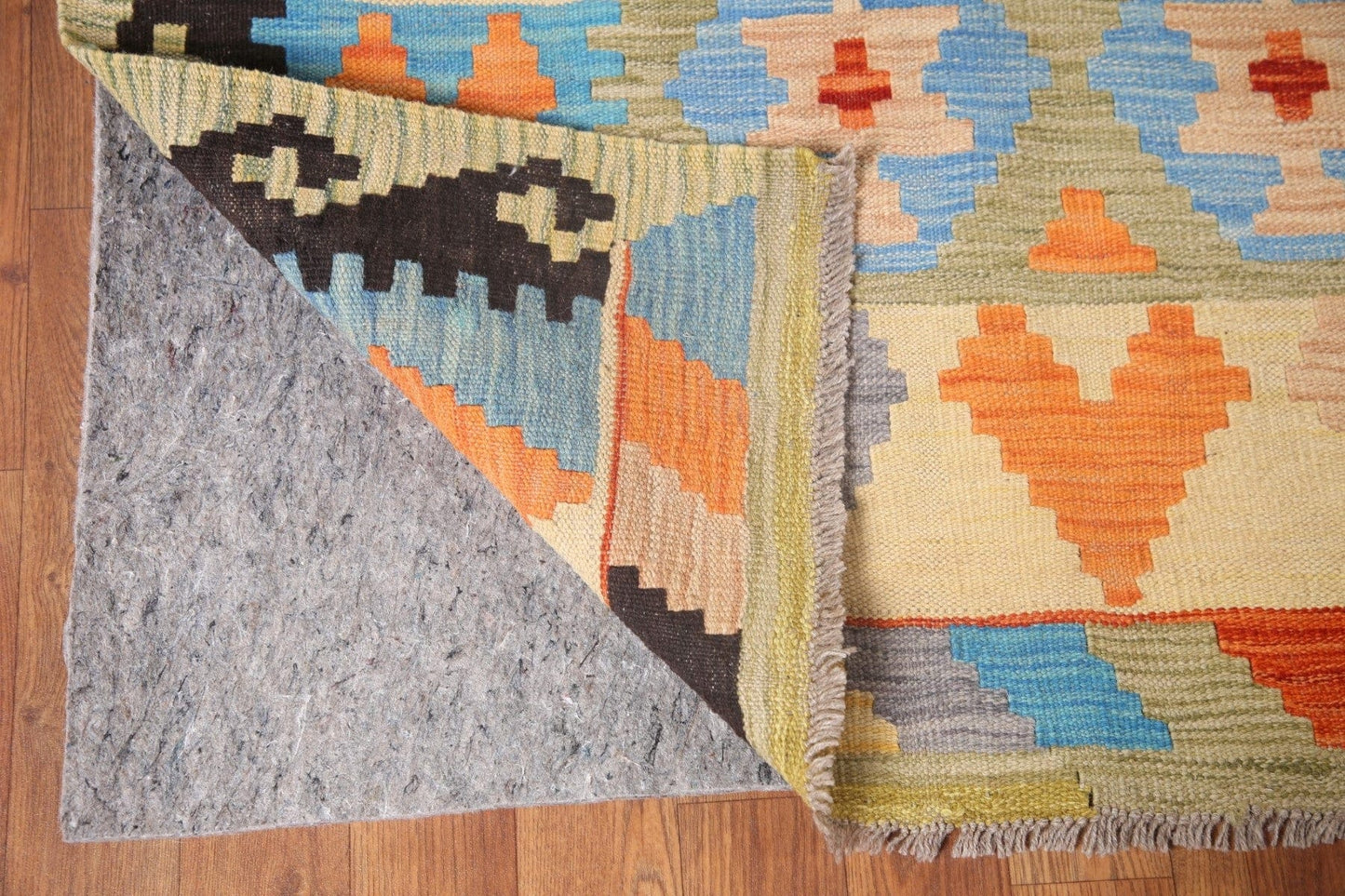 Kilim Reversible Area Rug 6x10