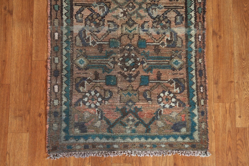 Hamedan Persian Runner Rug 2x7