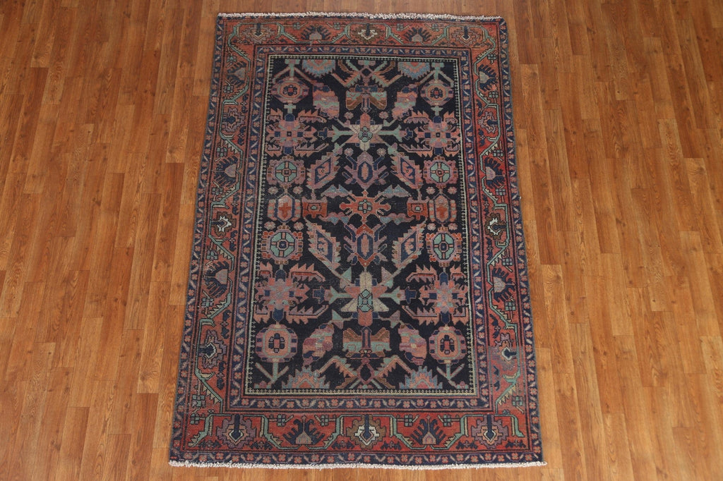 Antique Vegetable Dye Malayer Persian Area Rug 5x7