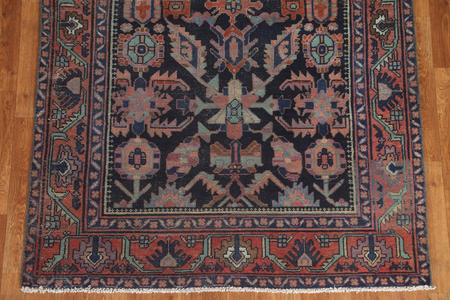 Antique Vegetable Dye Malayer Persian Area Rug 5x7