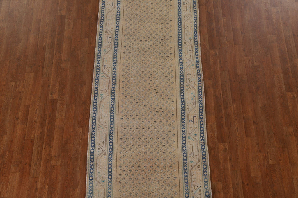 Boteh Wool Botemir Persian Runner Rug 3x10