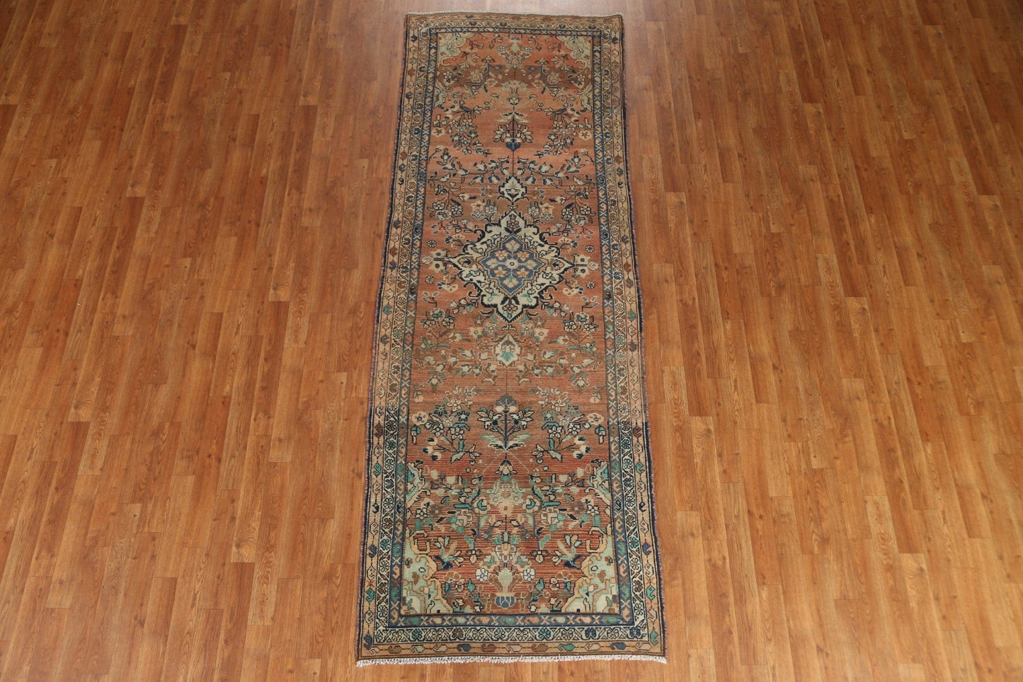 Vintage Lilian Persian Runner Rug 3x9