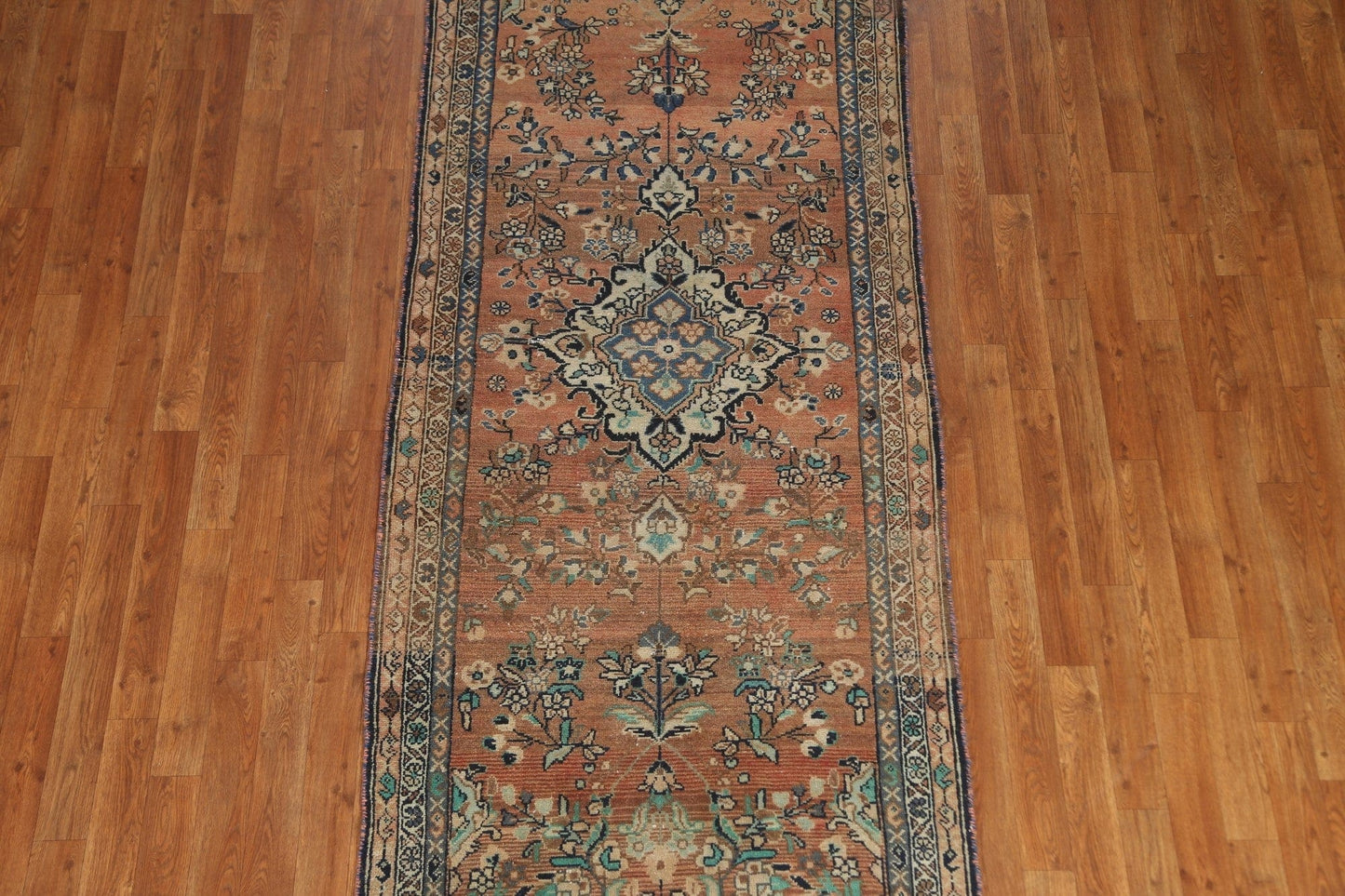 Vintage Lilian Persian Runner Rug 3x9