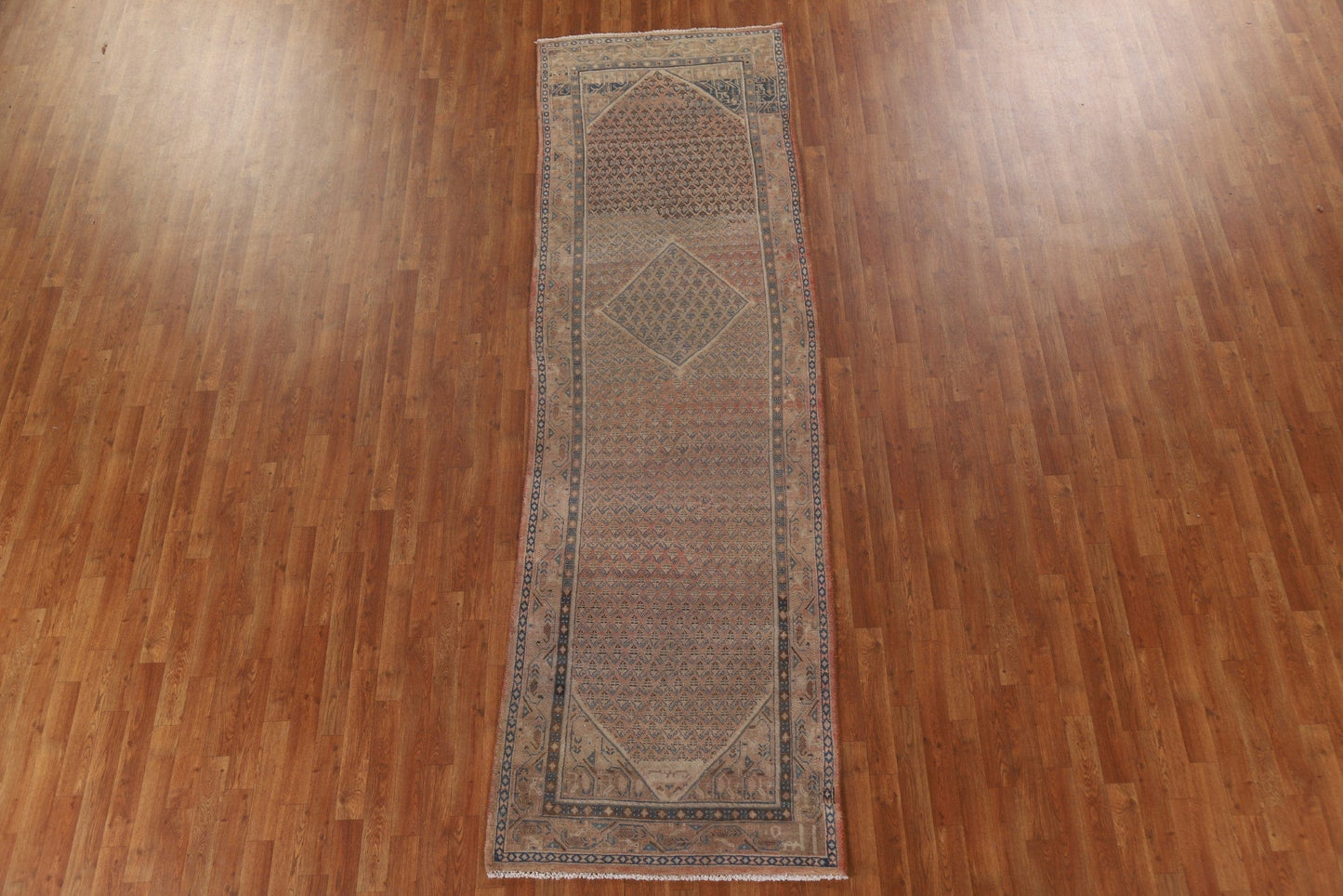 Boteh Botemir Persian Runner Rug 3x11