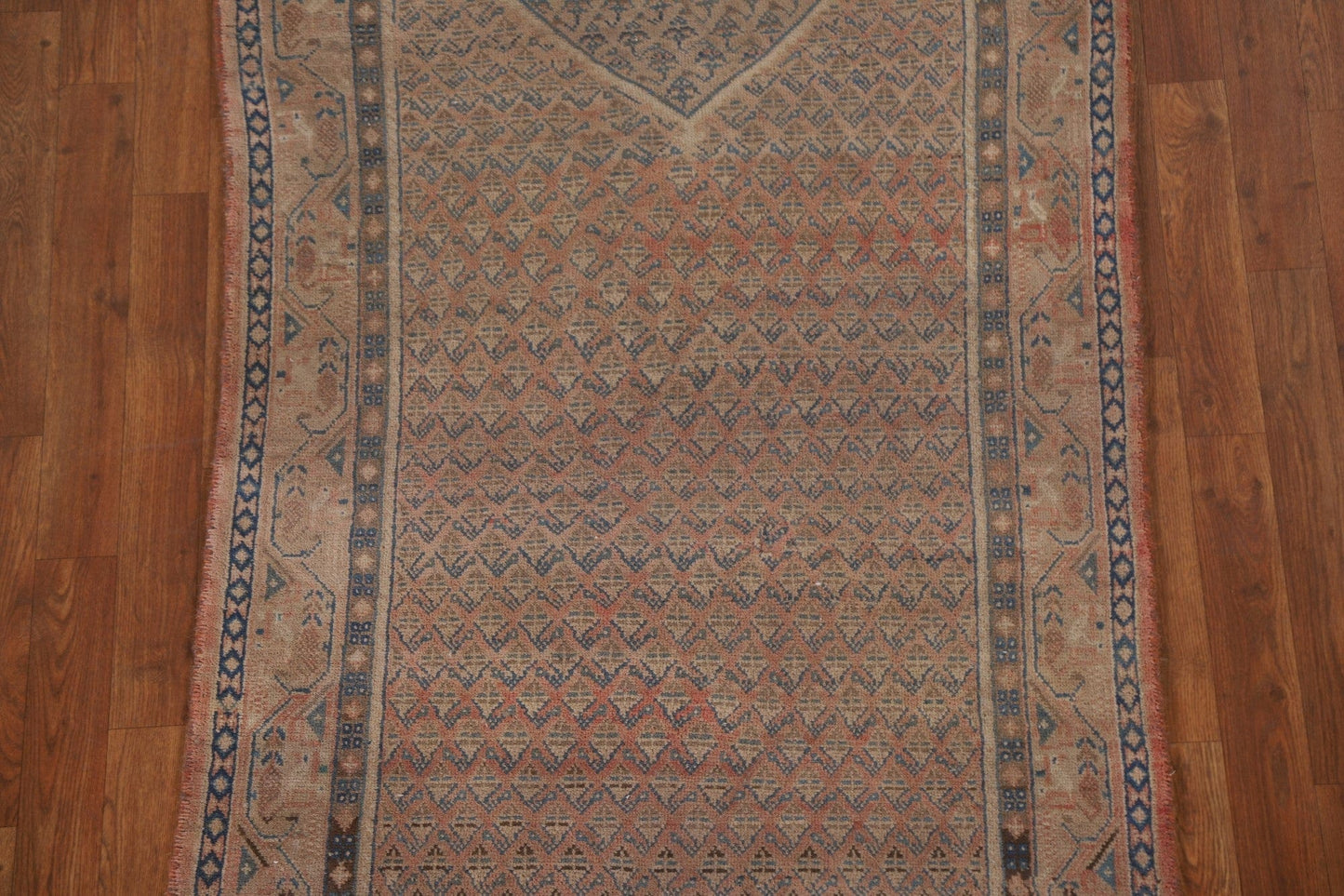 Boteh Botemir Persian Runner Rug 3x11