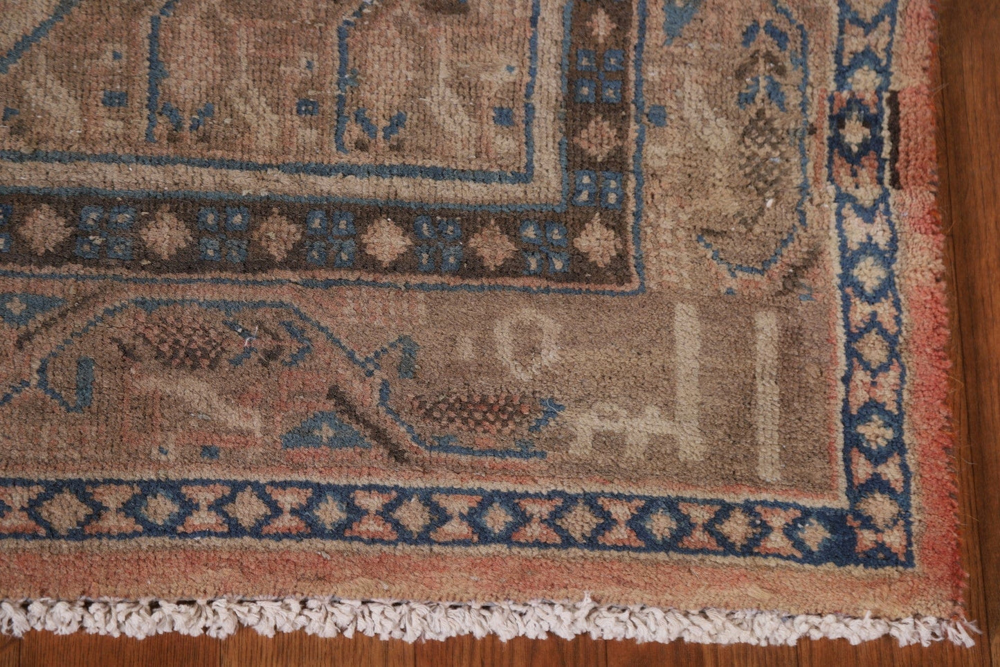 Boteh Botemir Persian Runner Rug 3x11