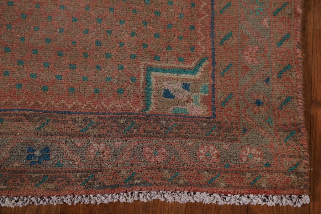 Boteh Wool Botemir Persian Runner Rug 3x13