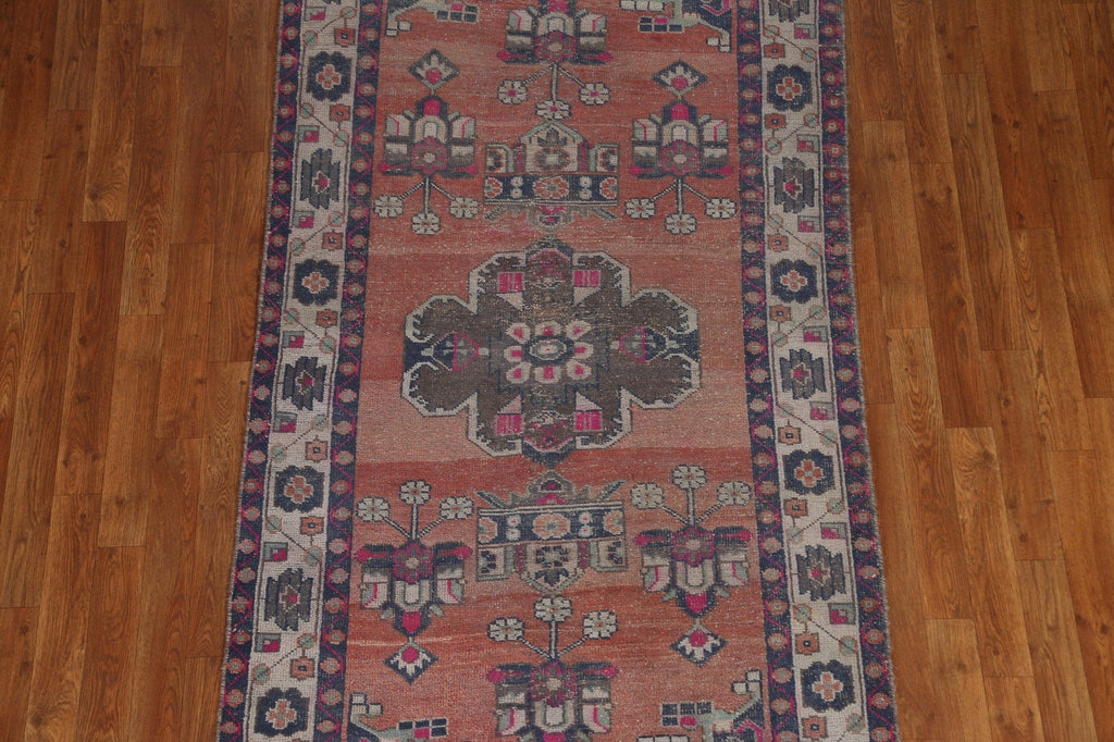 Vintage Hamedan Persian Area Rug 4x7