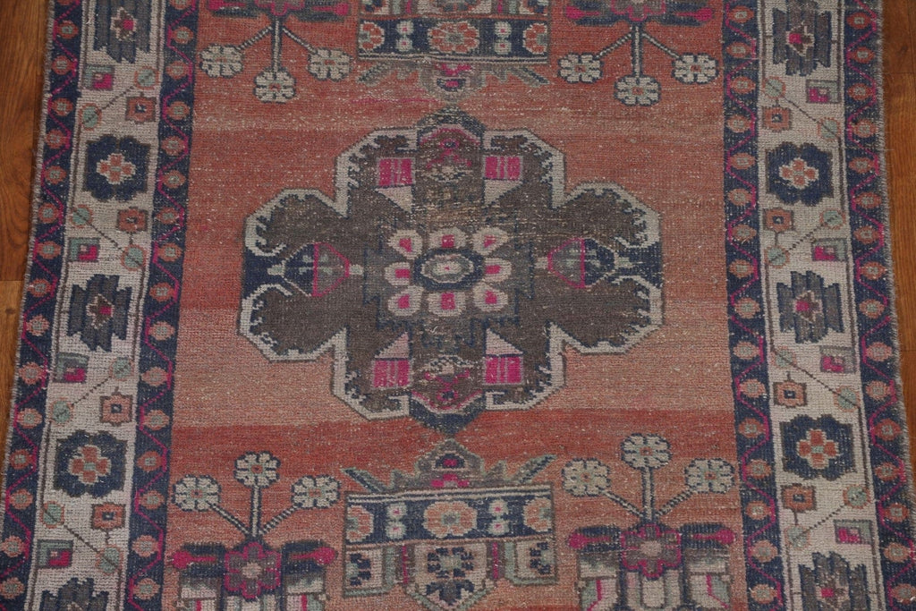 Vintage Hamedan Persian Area Rug 4x7