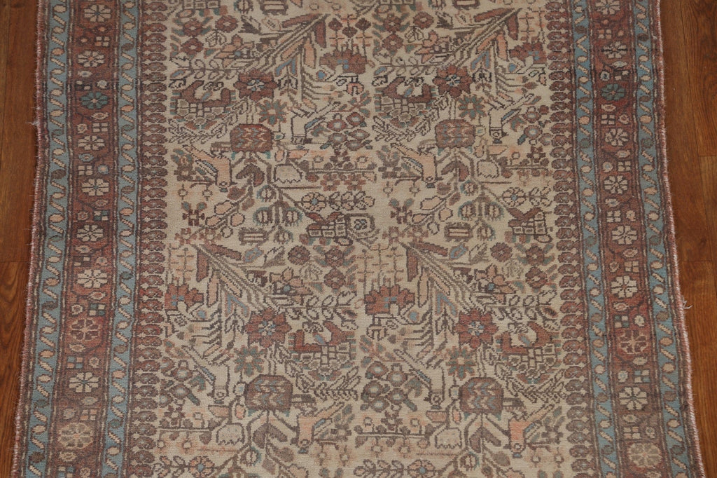 Vintage Bakhtiari Persian Runner Rug 3x10