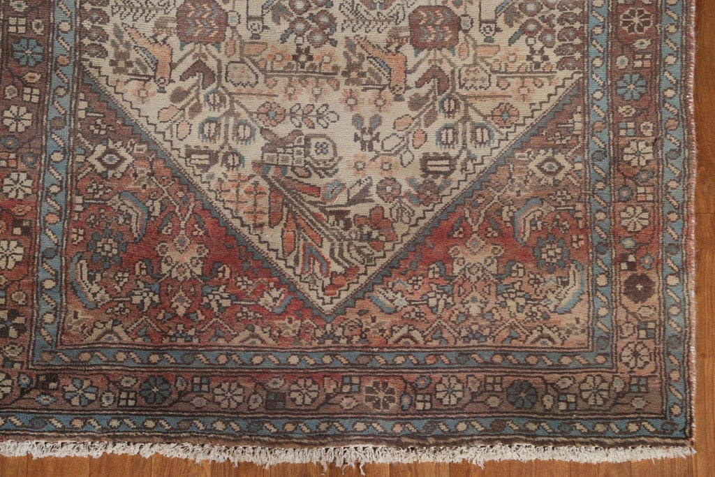 Vintage Bakhtiari Persian Runner Rug 3x10