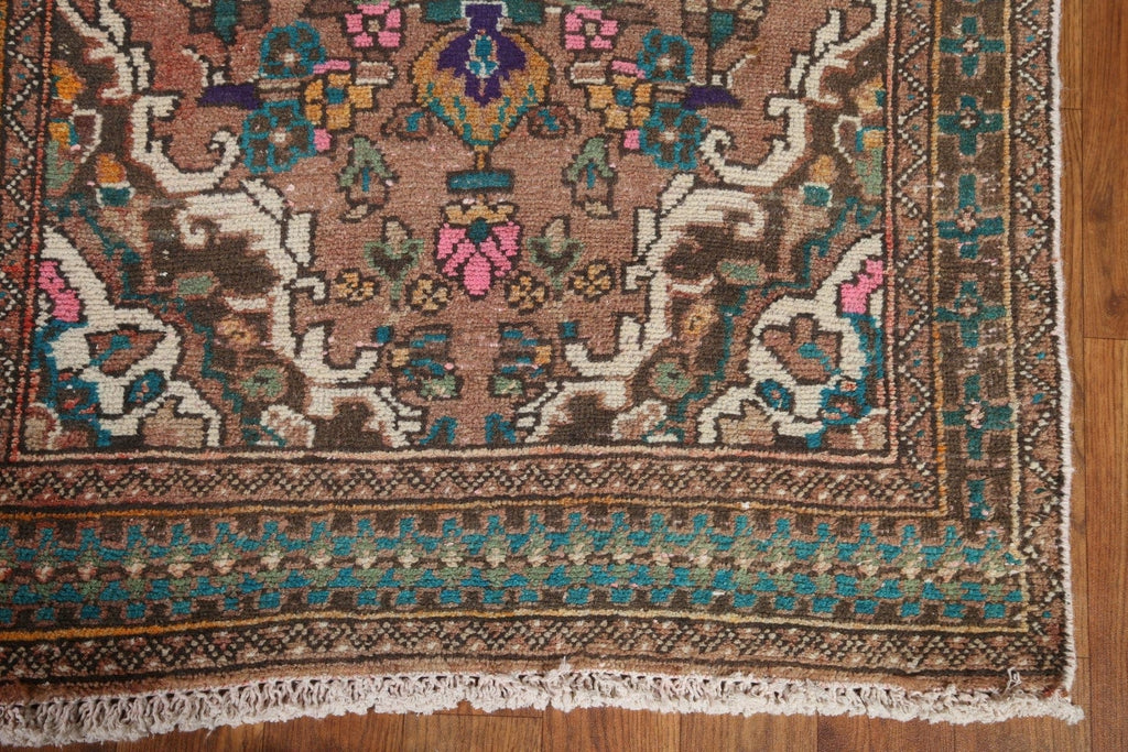 Vintage Wool Lilian Persian Runner Rug 3x10