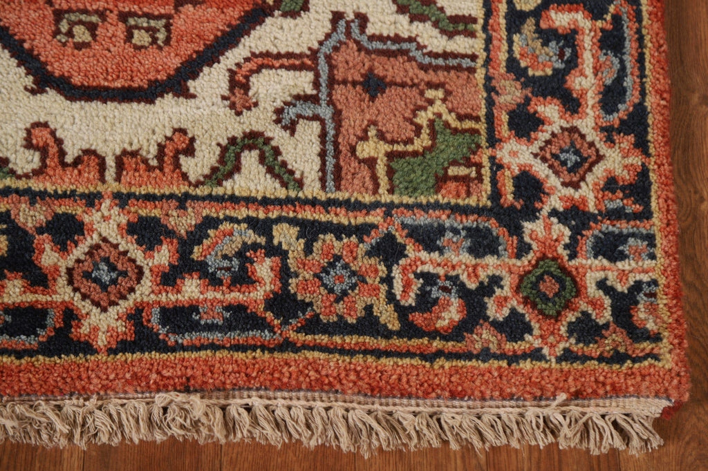 Geometric Heriz Serapi Rug 3x6