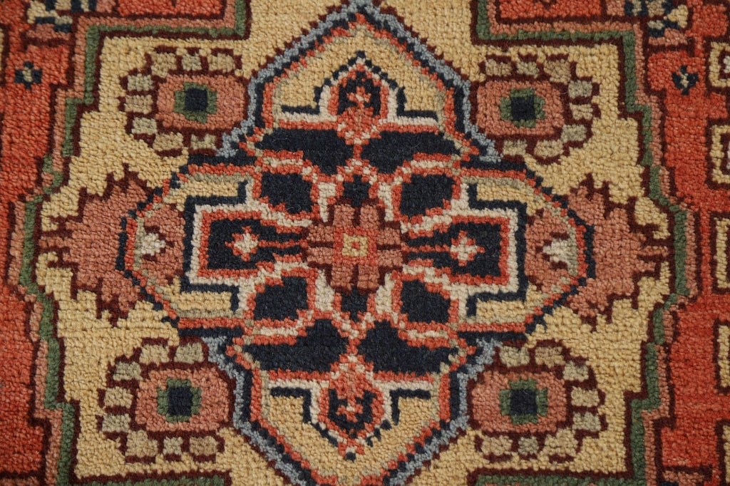 Geometric Heriz Serapi Rug 3x6