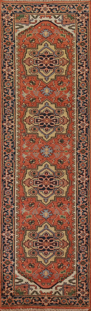 Geometric Heriz Serapi Rug 3x6