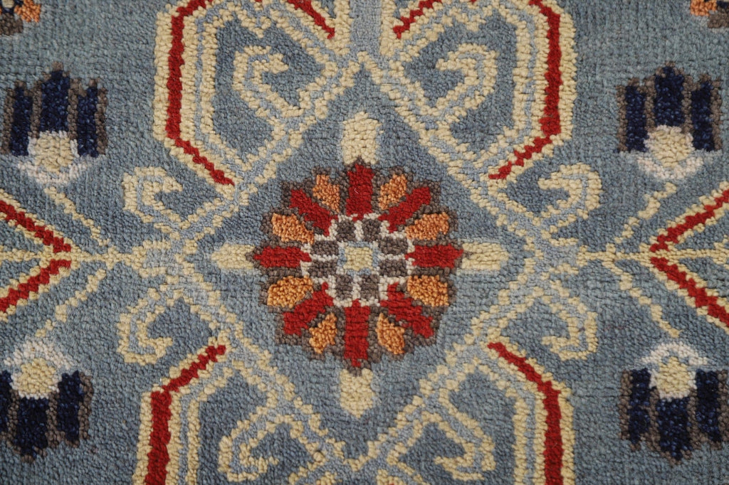 Geometric Heriz Serapi Runner Rug 2x8