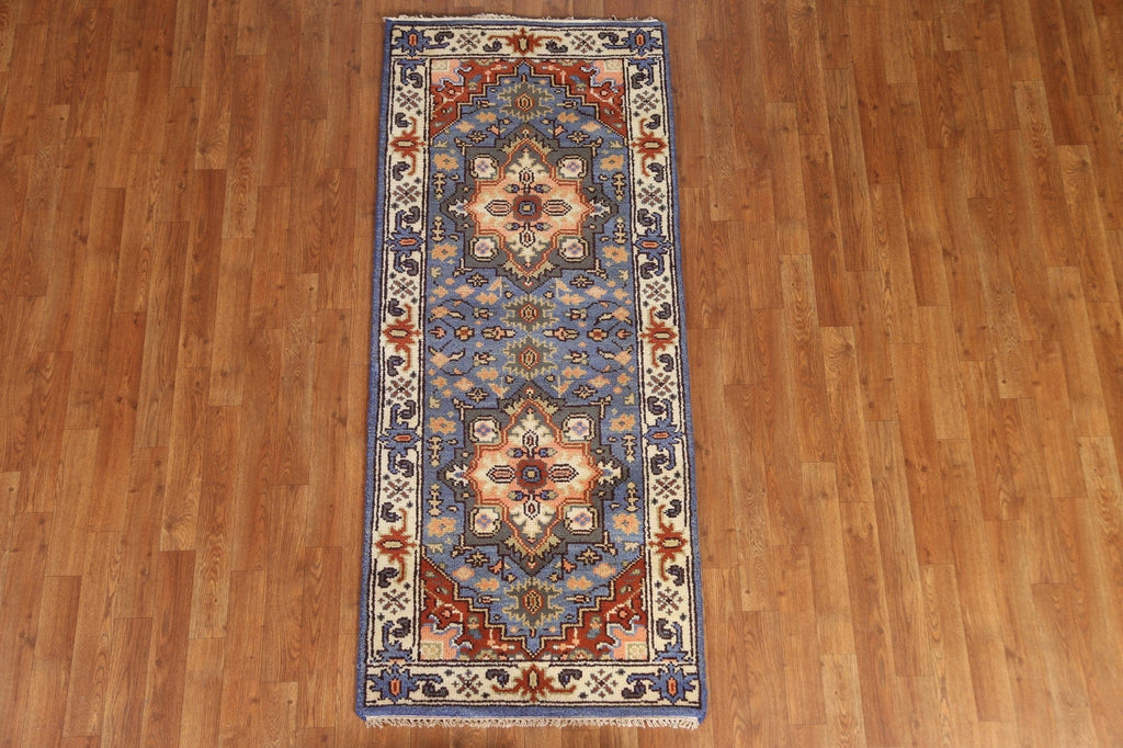 Geometric Heriz Serapi Rug 3x6