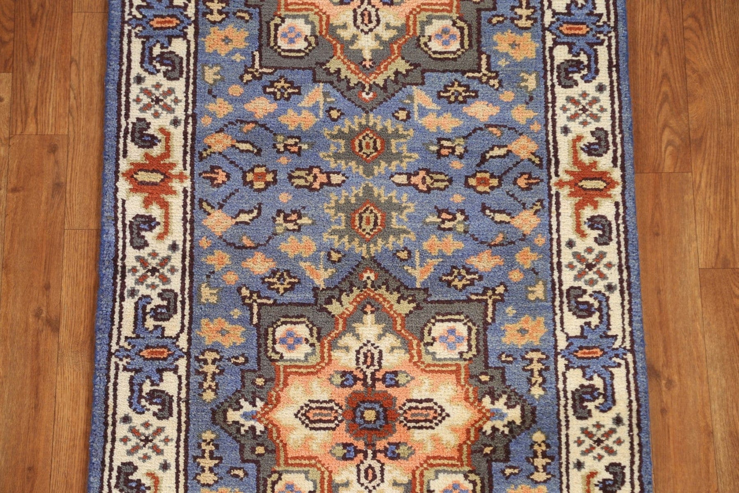 Geometric Heriz Serapi Rug 3x6