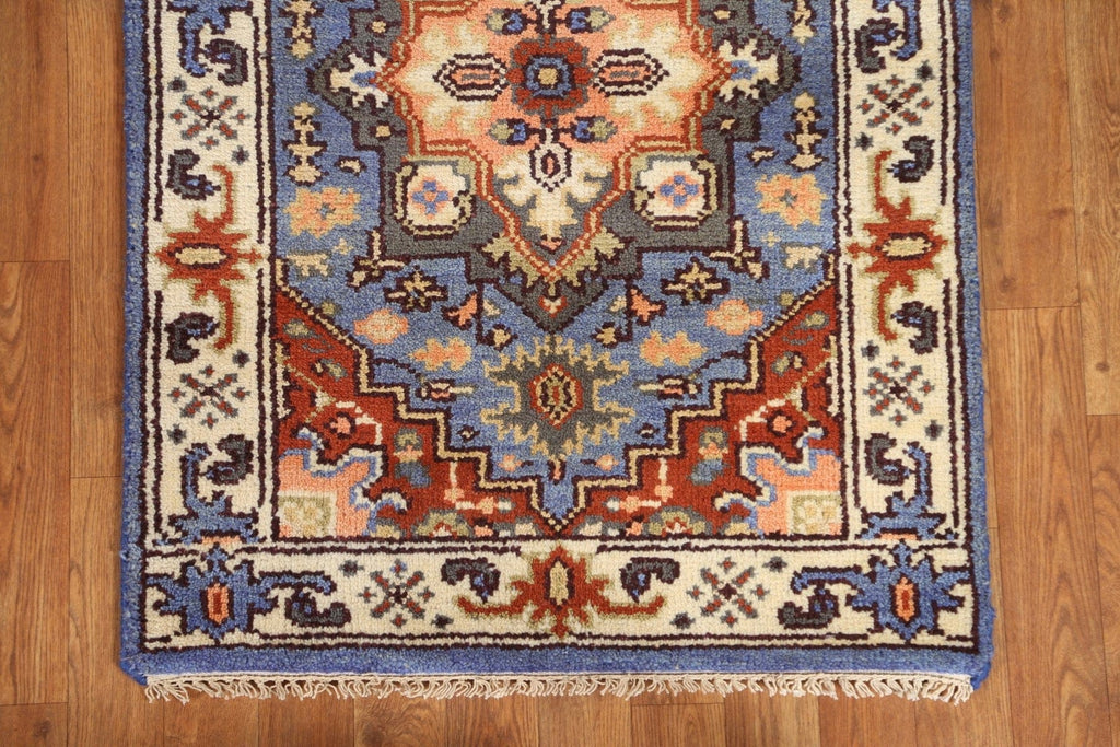 Geometric Heriz Serapi Rug 3x6